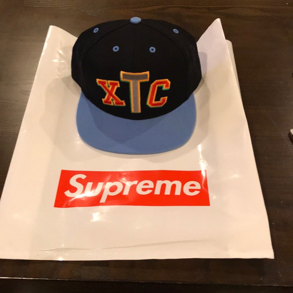 Supreme XTC snapback hat